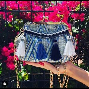 NWT purse in blue tones